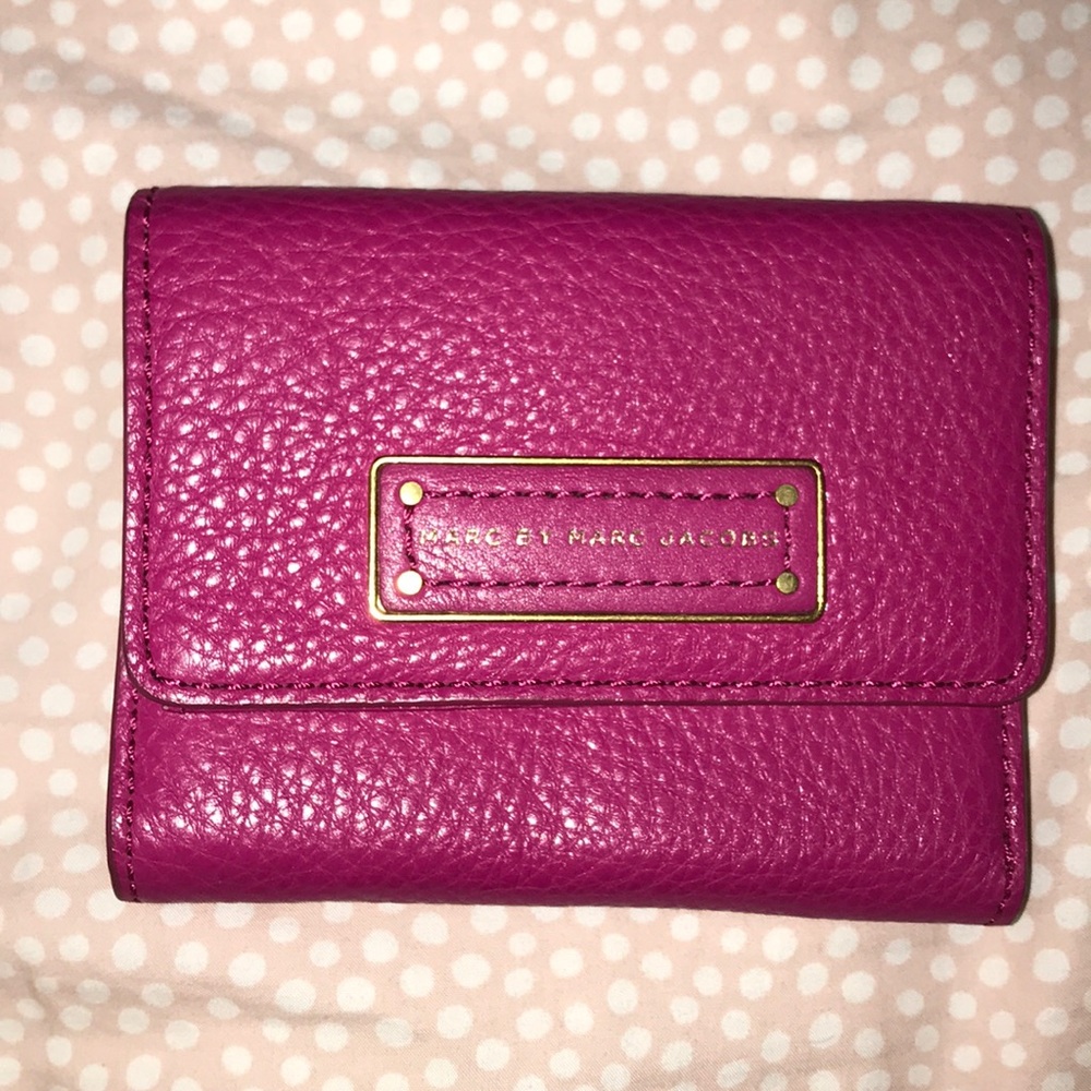 Marc Jacobs Pink/ Magenta Wallet